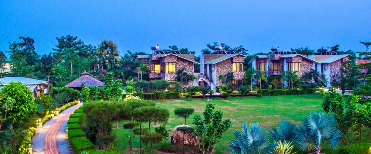 Luxury jungle suite at The Roar Resort Corbett